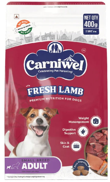 Carniwel Fresh Lamb For Small Breed Adult Dog Dry Food